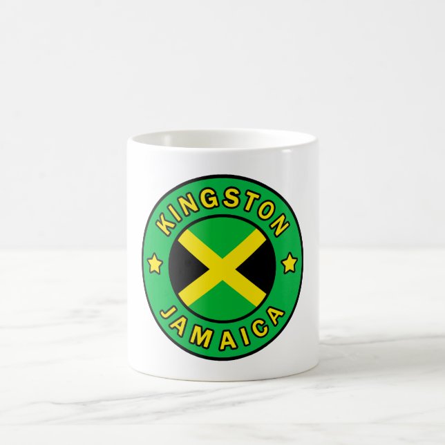Kingston Jamaica Kaffemugg (Center)