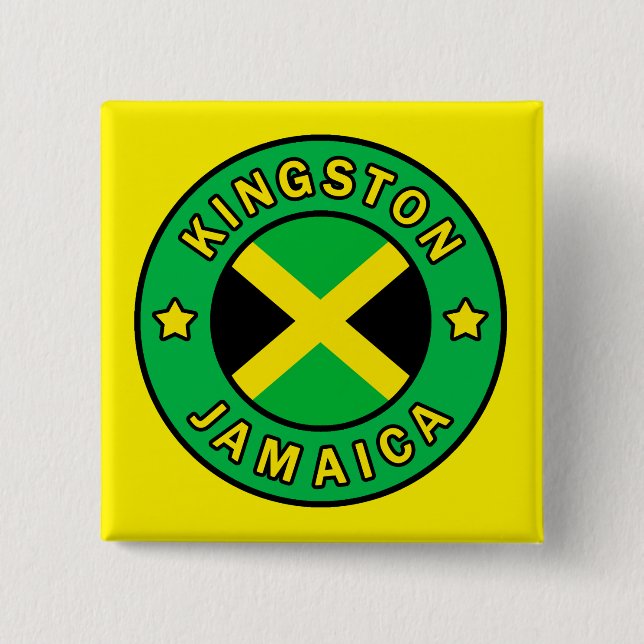 Kingston Jamaica Knapp (Framsida)