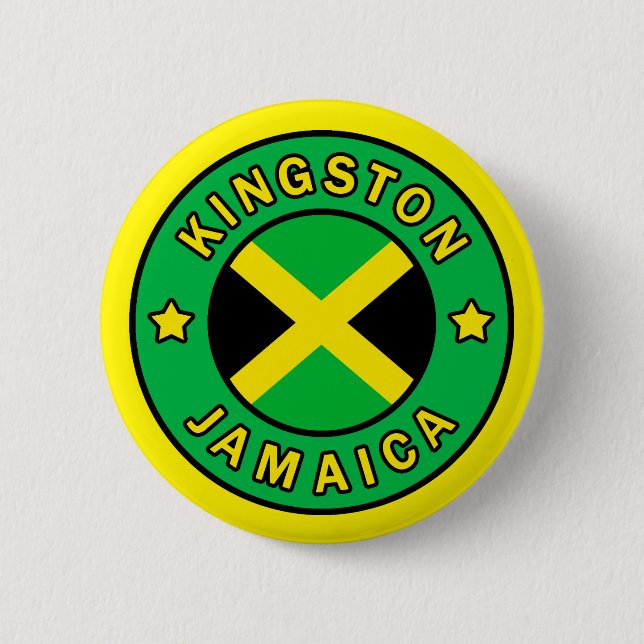 Kingston Jamaica Knapp (Framsida)