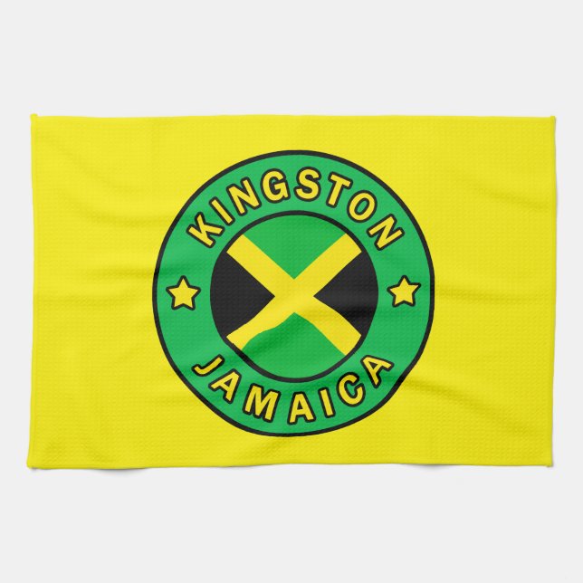 Kingston Jamaica Kökshandduk (Horisontell)