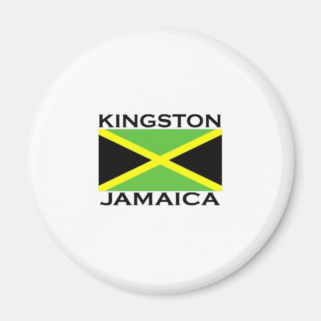 Kingston, Jamaica Magnet (Framsidan)