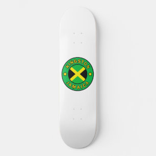 Kingston Jamaica Old School Skateboard Bräda 18 Cm
