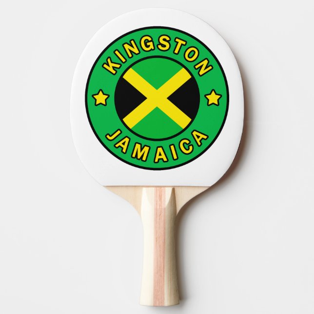 Kingston Jamaica Pingisracket (Framsidan)