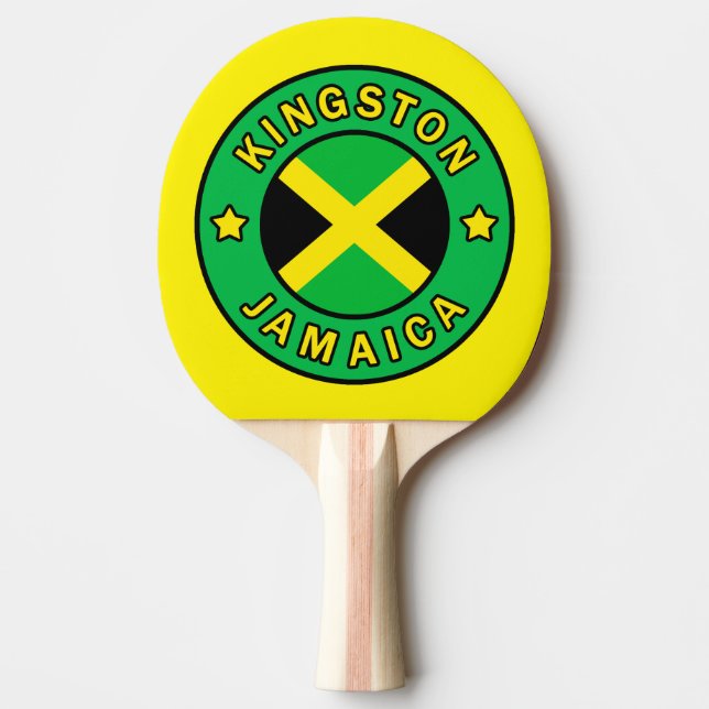 Kingston Jamaica Pingisracket (Framsidan)