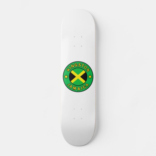 Kingston Jamaica Skateboard Bräda 21,5 Cm (Framsida)