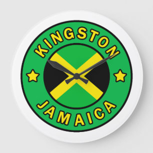 Kingston Jamaica Stor Klocka