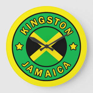Kingston Jamaica Stor Klocka