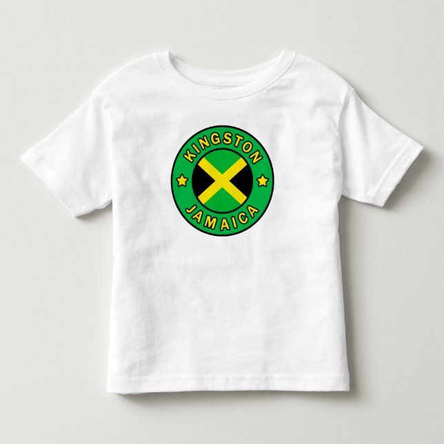 Kingston Jamaica T Shirt (Framsida)