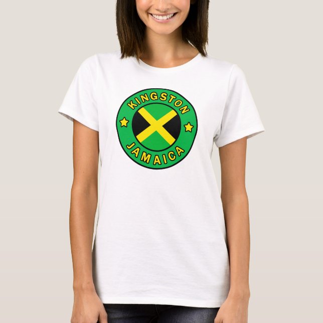Kingston Jamaica T-shirt (Framsida)