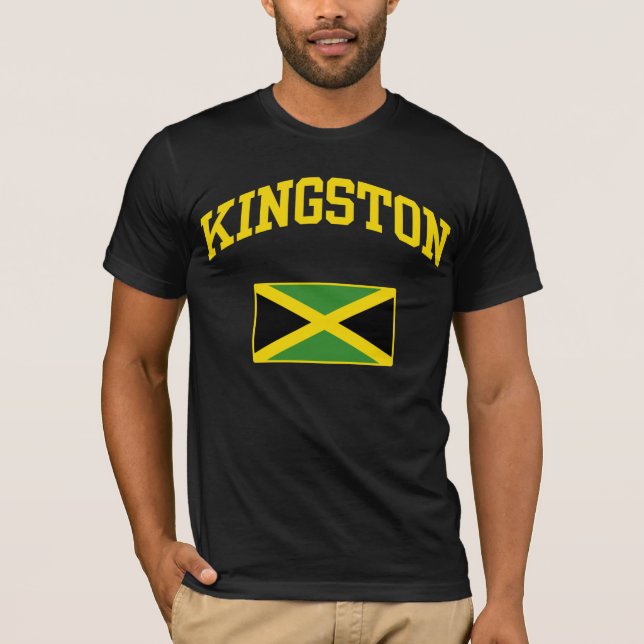 Kingston Jamaica Tee Shirt (Framsida)