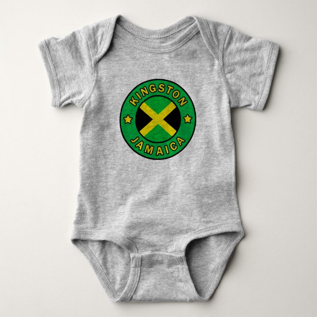 Kingston Jamaica Tee Shirt (Framsida)