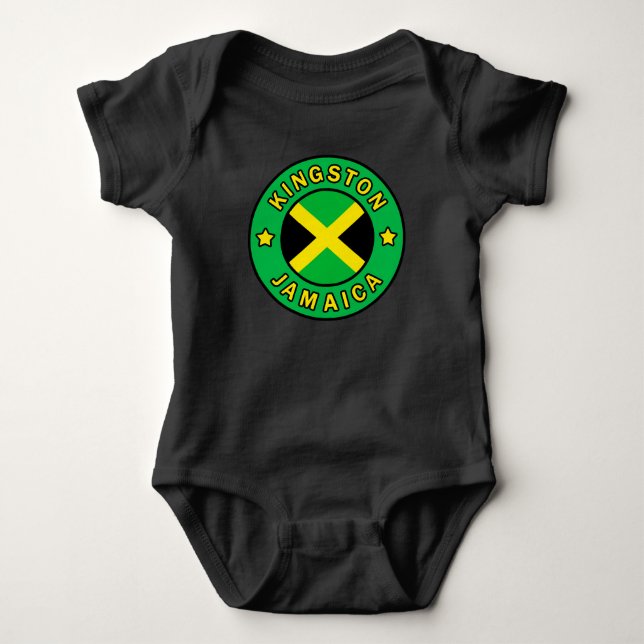 Kingston Jamaica Tee Shirt (Framsida)