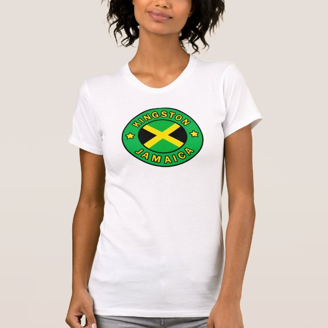 Kingston Jamaica Tee Shirt (Framsida)