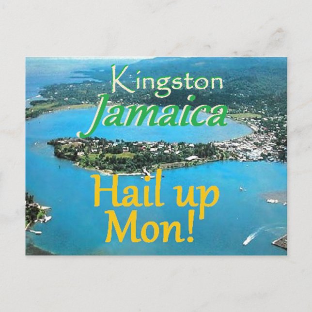 KINGSTON Jamaica Vykort (Framsida)