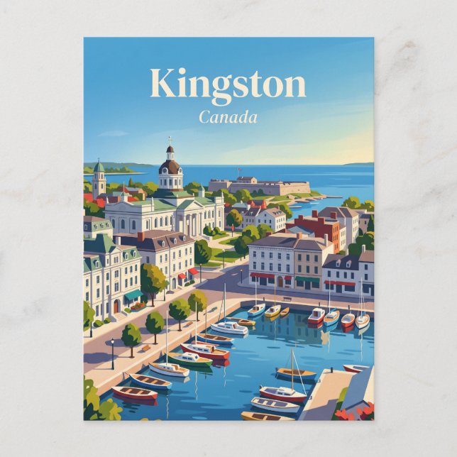 Kingston Kanada Vykort (Framsida)