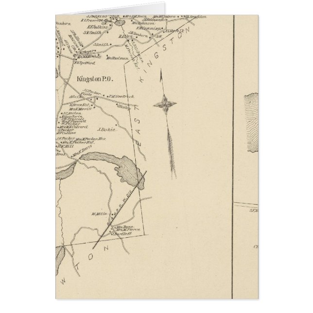 Kingston, Kingston PO Hälsningskort (Framsidan)