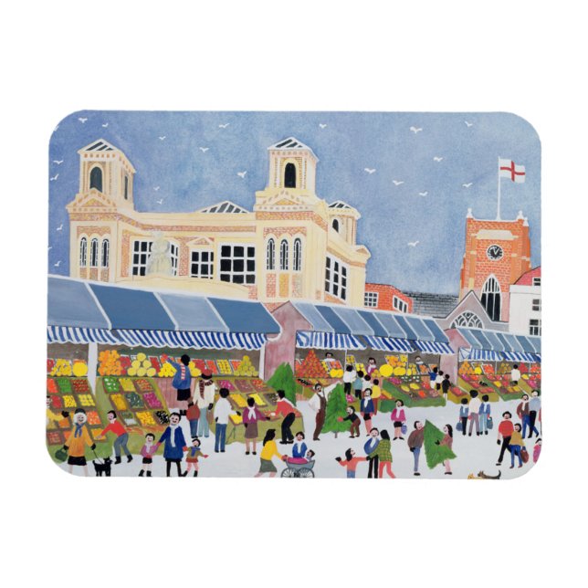 Kingston Market Surrey 2 Magnet (Horisontell)