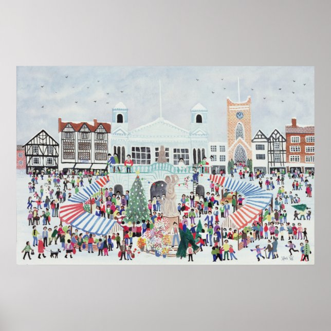 Kingston Market Surrey Poster (Framsidan)