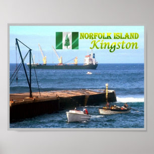 Kingston - Norfolön - Sea View - Poster