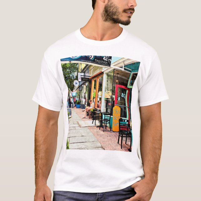 Kingston NY - Tacos Yummy T Shirt (Framsida)
