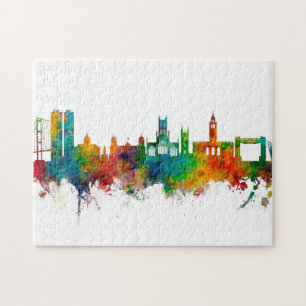 Kingston on Hull England Skyline Pussel