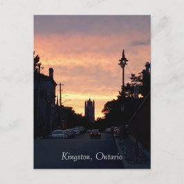 Kingston - Ontario - sunset - resa Vykort