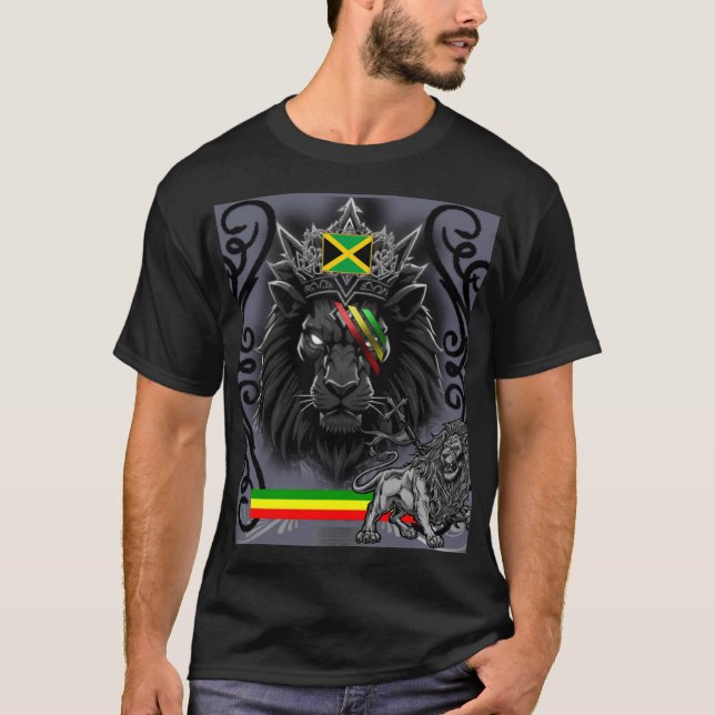 Kingston rasta family t shirt (Framsida)