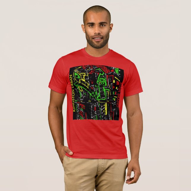 KINGSTON URBAN SATIVA TEE SHIRT (Hel framsida)
