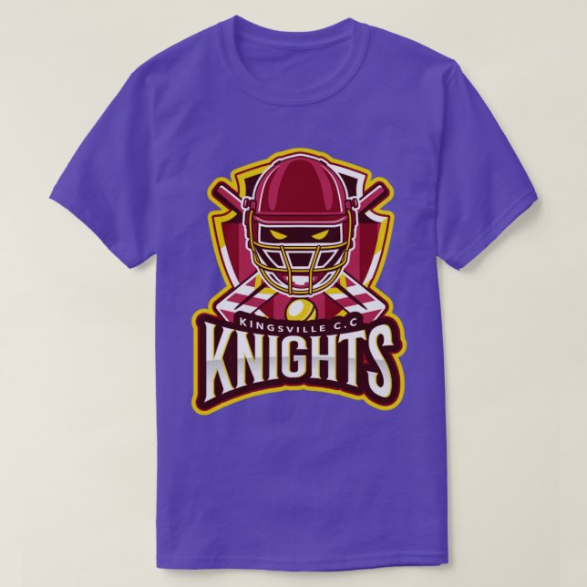 Kingsville Cricket Klubb Mode T Shirt (Design framsida)