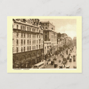 Kingsway, London, Englands Vintage Vykort