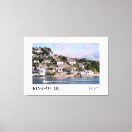 Kingswear Devon Canvastryck