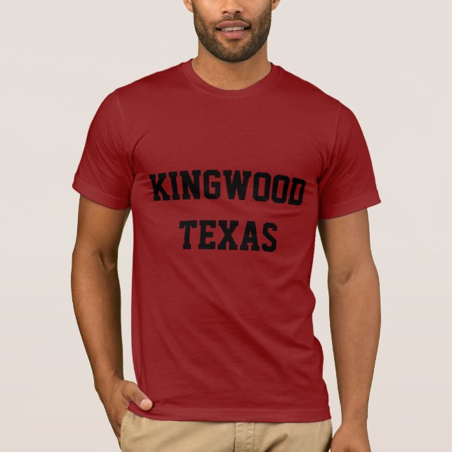 KINGWOOD, TEXAS T-SHIRT (Framsida)