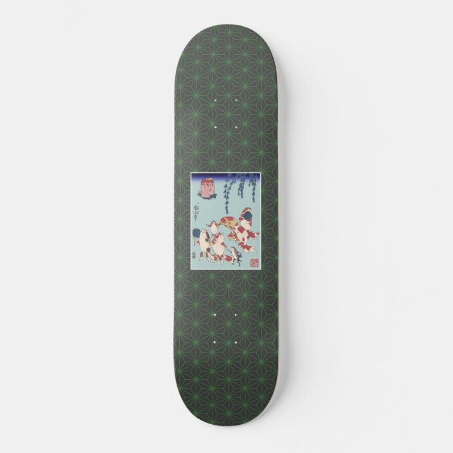 Kingyozukushi Bonbon Mini Skateboard Bräda 18,5 Cm (Framsida)