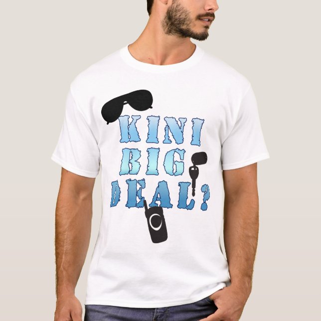 Kini stor överenskommelseT-tröja Tee Shirt (Framsida)