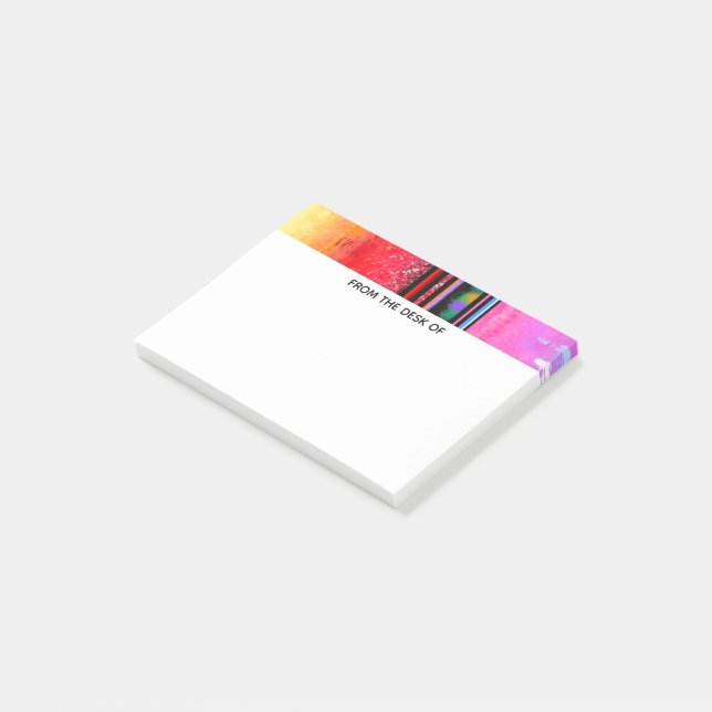 KiniArt Abstrakt Art PostIT-anteckningar Post-it Block (Vinklad)