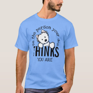 KiniArt är den person din HUND tillhör T Shirt