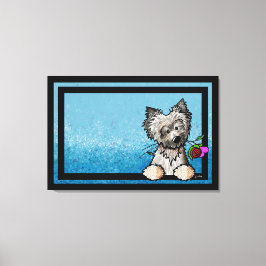 KiniArt Ash Cairn Terrier Art Canvastryck