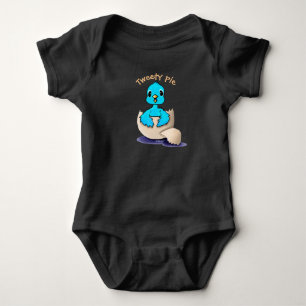 KiniArt Baby Bird Baby Bodykostym T Shirt