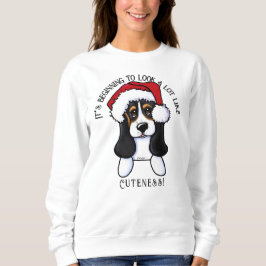 KiniArt Basset Hound-jultröja T Shirt