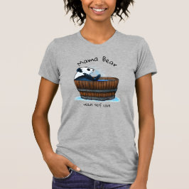 KiniArt Bathing Panda Bear T Shirt