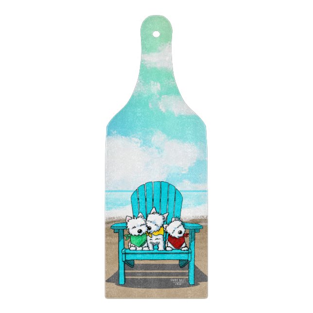 KiniArt Beach Westies (Framsidan)