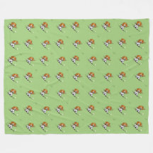 KiniArt Beagles Fleece Blanket