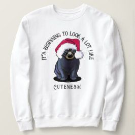 KiniArt Bear Unge-jultröja T Shirt
