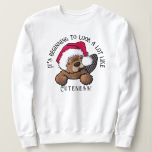 KiniArt Beaver-jultröja T Shirt