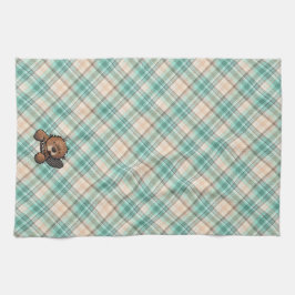 KiniArt Beaver på Marina Play Kitchen Towel Kökshandduk