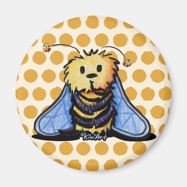KiniArt Bee Magnet (Framsidan)