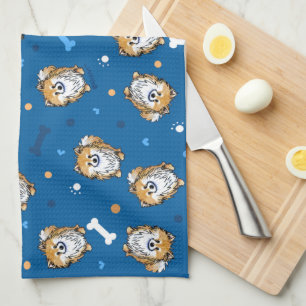 KiniArt Bella Pom Towel Kökshandduk