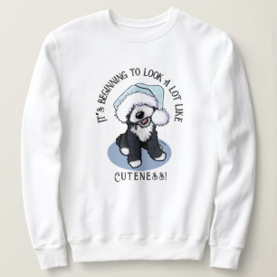 KiniArt Bernadoodle Valp Jul Sweatshirt T Shirt