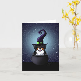 KiniArt Bernese Halloween Kort