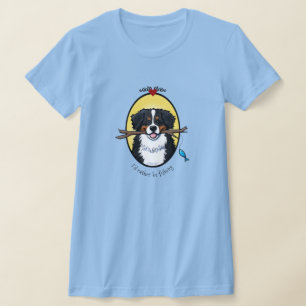 KiniArt Bernese Mountain Dog Fisketräja T Shirt